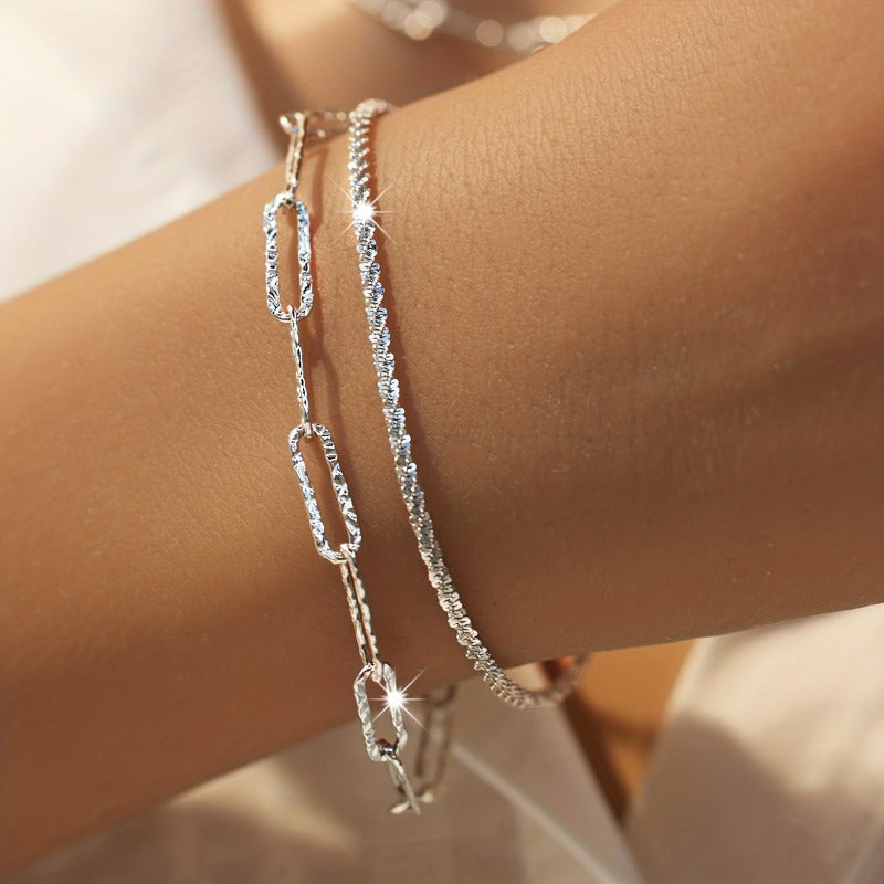 Necklace and Bracelet “Aurora Line”