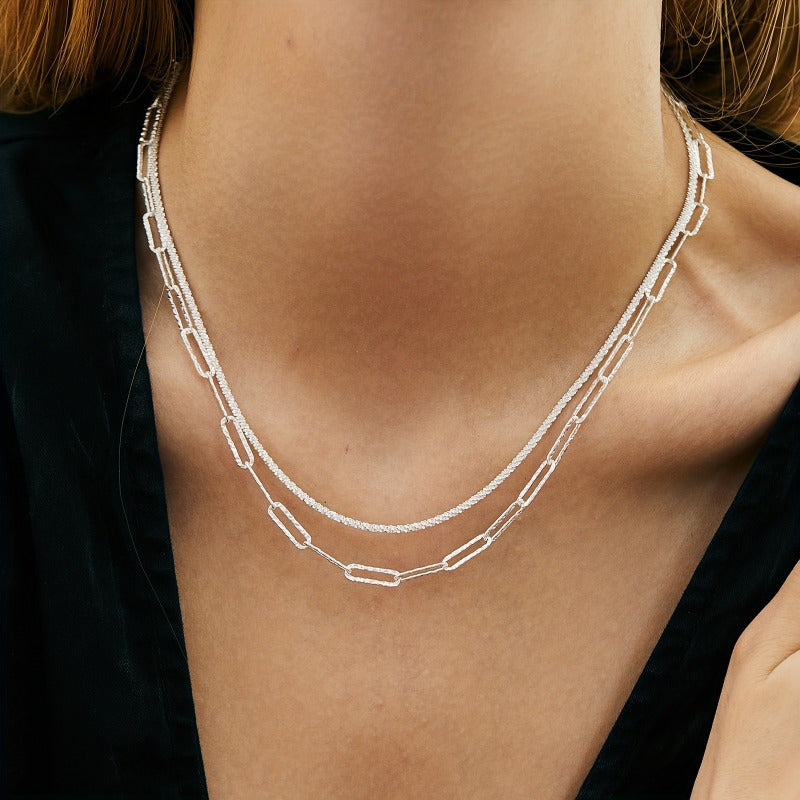 Necklace and Bracelet “Aurora Line”
