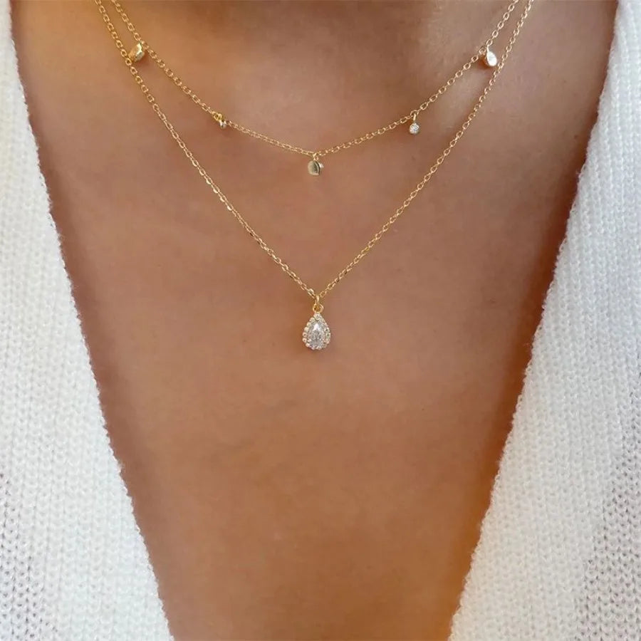 Delicate Double Necklace “Shine Line”
